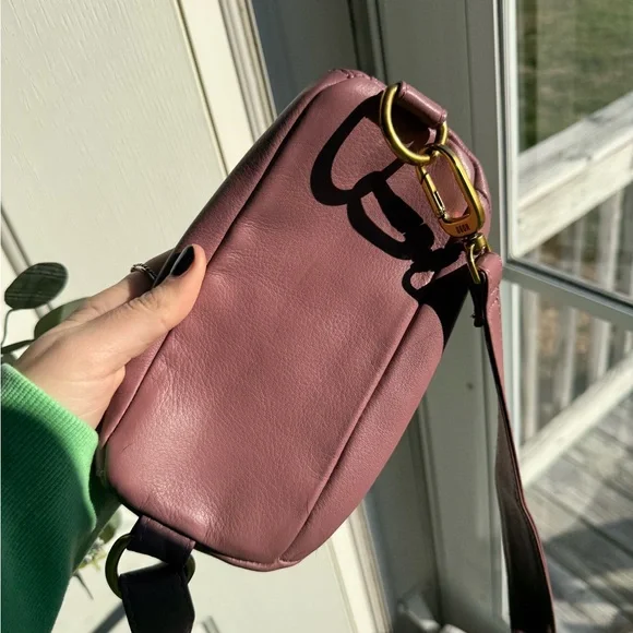 HOBO Dusty Rose Leather Crossbody Bag - Picture 2 of 3